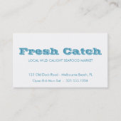 魚市場名刺 – Red Crab 名刺 (正面)