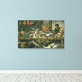 魚市場1618-21 キャンバスプリント (インサイチュ (ウッドフロア))