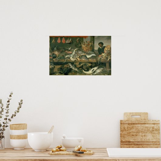 魚市場1618-21 ポスター (キッチン)