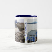 魚市場、シドニーの紀元前にマグ ツートーンマグカップ (中央)