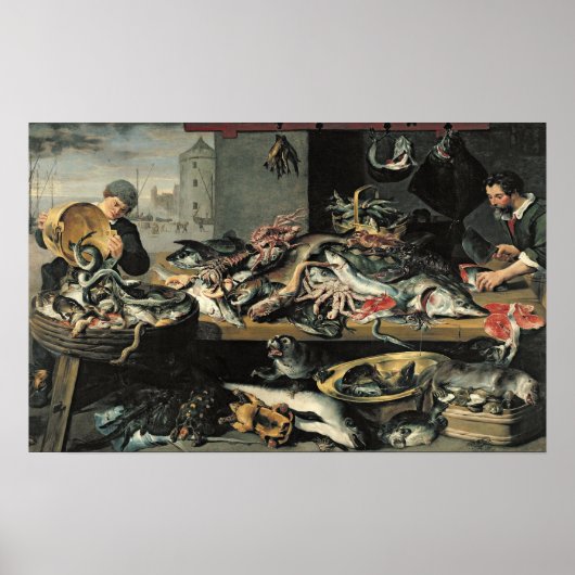 魚市場 ポスター (正面)