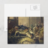 魚市場 ポストカード (正面/裏面)