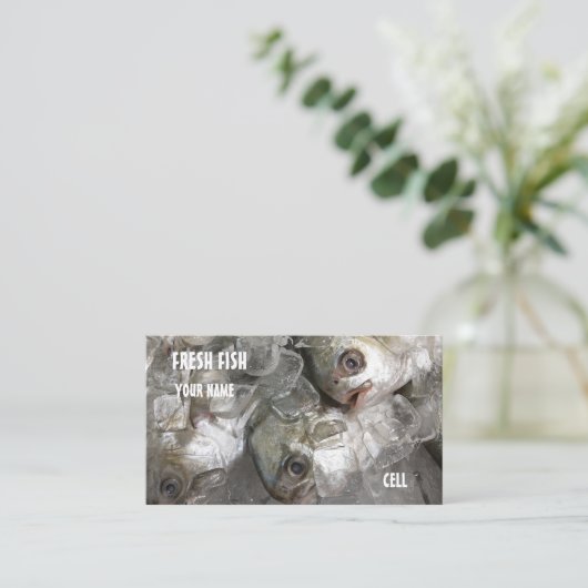 魚市場 名刺 (スタンド正面)