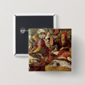 魚市場 缶バッジ (正面&裏面)