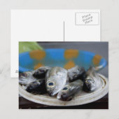魚市場（Mercado de Peixe）の新鮮な魚 ポストカード (正面/裏面)