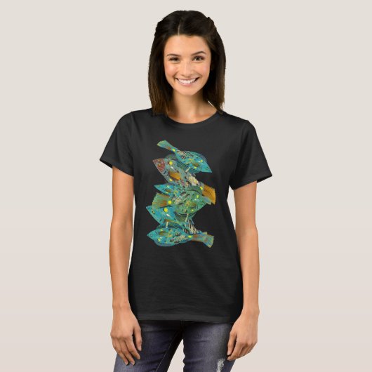 魚市場 Tシャツ (正面フル)