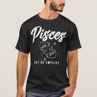 魚座だが共感なし Tシャツ