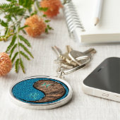 魚座とアースドッグ キーホルダー (側面)