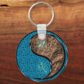 魚座とアースドッグ キーホルダー (正面)