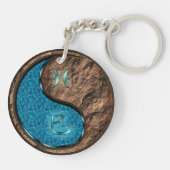 魚座とアースネーク キーホルダー (裏面)