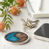 魚座とアースネーク キーホルダー (側面)