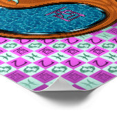 魚座とウッドロースター ポスター (角)