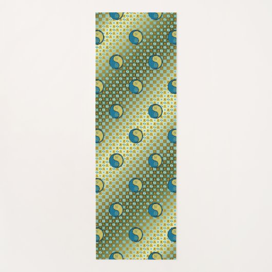 魚座とメタルドラゴン ヨガマット (正面)