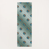 魚座と地球うさぎ ヨガマット (裏面)