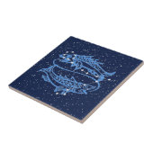 魚座と太陽のサイン（星） タイル (側面)