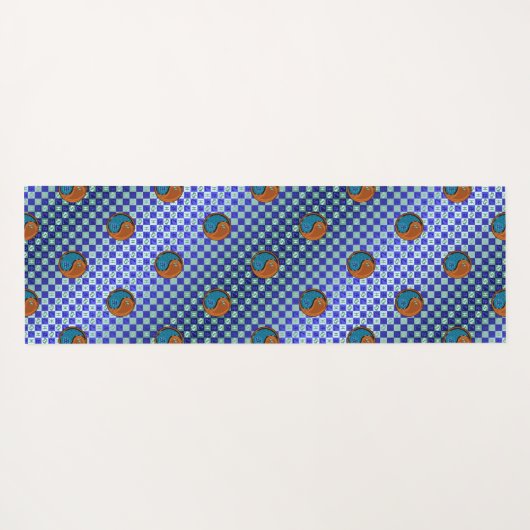 魚座と木牛 ヨガマット (裏面(横))