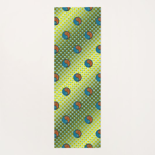 魚座と木猿 ヨガマット (裏面)