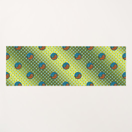 魚座と木猿 ヨガマット (正面(横))