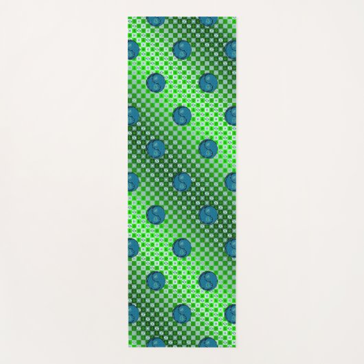 魚座と水ヤギ ヨガマット (正面)