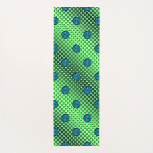 魚座と水ヤギ ヨガマット (裏面)