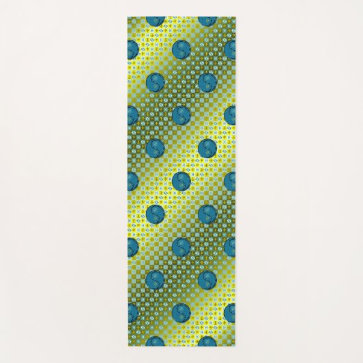 魚座と水猿 ヨガマット (正面)