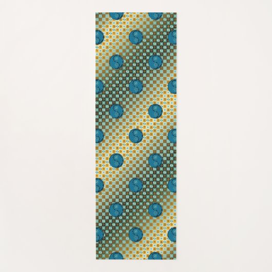 魚座と水馬 ヨガマット (正面)