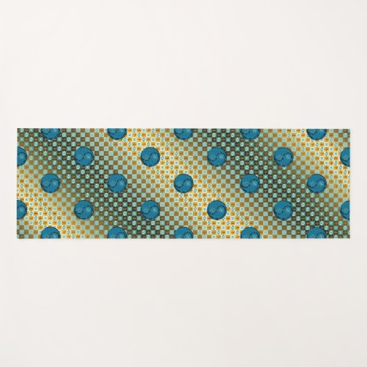 魚座と水馬 ヨガマット (正面(横))