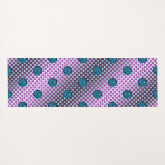 魚座と水鶏 ヨガマット (裏面(横))