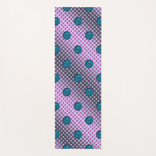 魚座と水鶏 ヨガマット (正面)