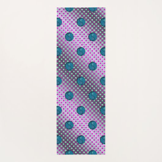 魚座と水鶏 ヨガマット (裏面)