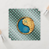 魚座と火うさぎ カード (正面/裏面インサイチュ)