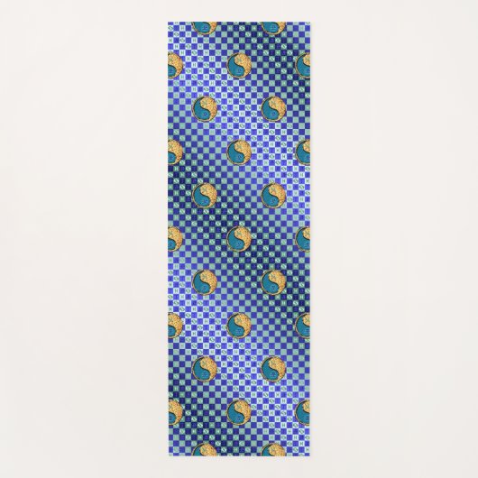 魚座と火の雄牛 ヨガマット (正面)