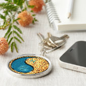 魚座と火ヘビ キーホルダー (側面)