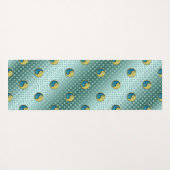 魚座と金属ヘビ ヨガマット (裏面(横))