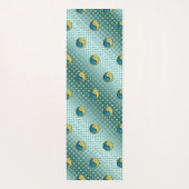 魚座と金属ヘビ ヨガマット (裏面)