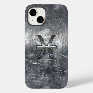魚座のグランジスチールスタイル Case-Mate iPhone 14ケース