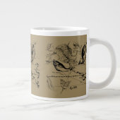 魚座のヘベリアス1690テループ ジャンボコーヒーマグカップ (右)