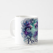 魚座のマグカップ コーヒーマグカップ (正面左)
