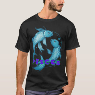 魚座の占い Tシャツ