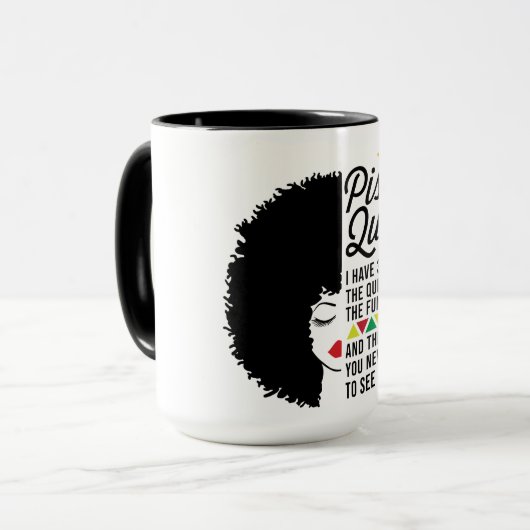 魚座の女王 マグカップ (正面左)