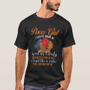 魚座の女 占星術 ホロスコープ 誕生 Tシャツ