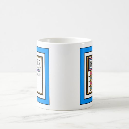 魚座の性格の特徴11oz.クラシックマグ コーヒーマグカップ (中央)