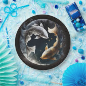 魚座の新月 ペーパープレート (パーティー)