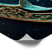 魚座の星占い徴候 ポスター (角)