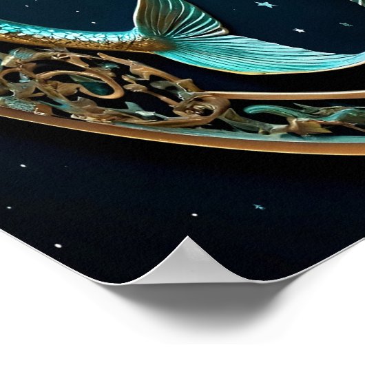 魚座の星占い徴候 ポスター (角)