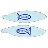 魚座の星印の魚かご バスケットボール (パネル)