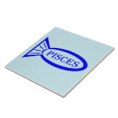 魚座の星印フィッシュベアータイル タイル (側面)