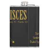 魚座の星印 フラスク (裏面)