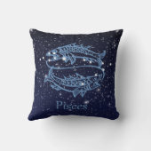 魚座の星座と星々 クッション (裏面)