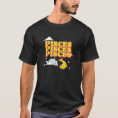 魚座の星座 Tシャツ (正面)